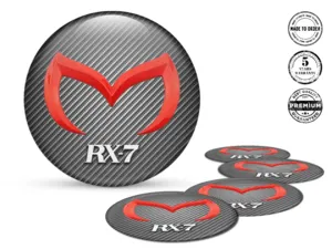 Mazda Silikonsticker Ausgabe Hochwertige Raddekore